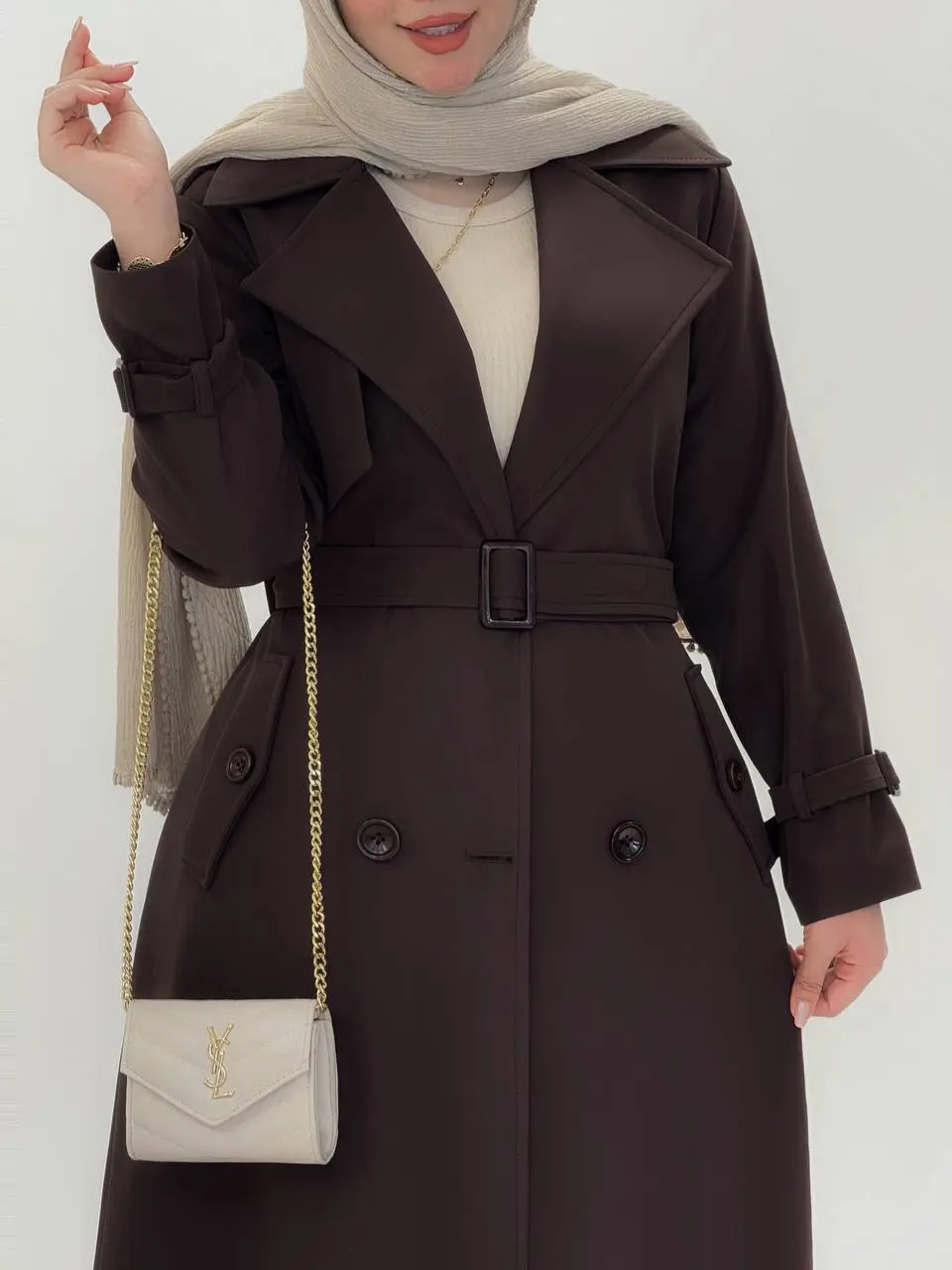 3575-بارونی آستردار شیما